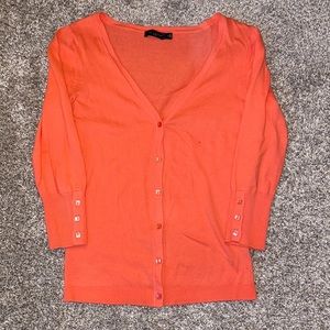 Coral/Salmon Cardigan